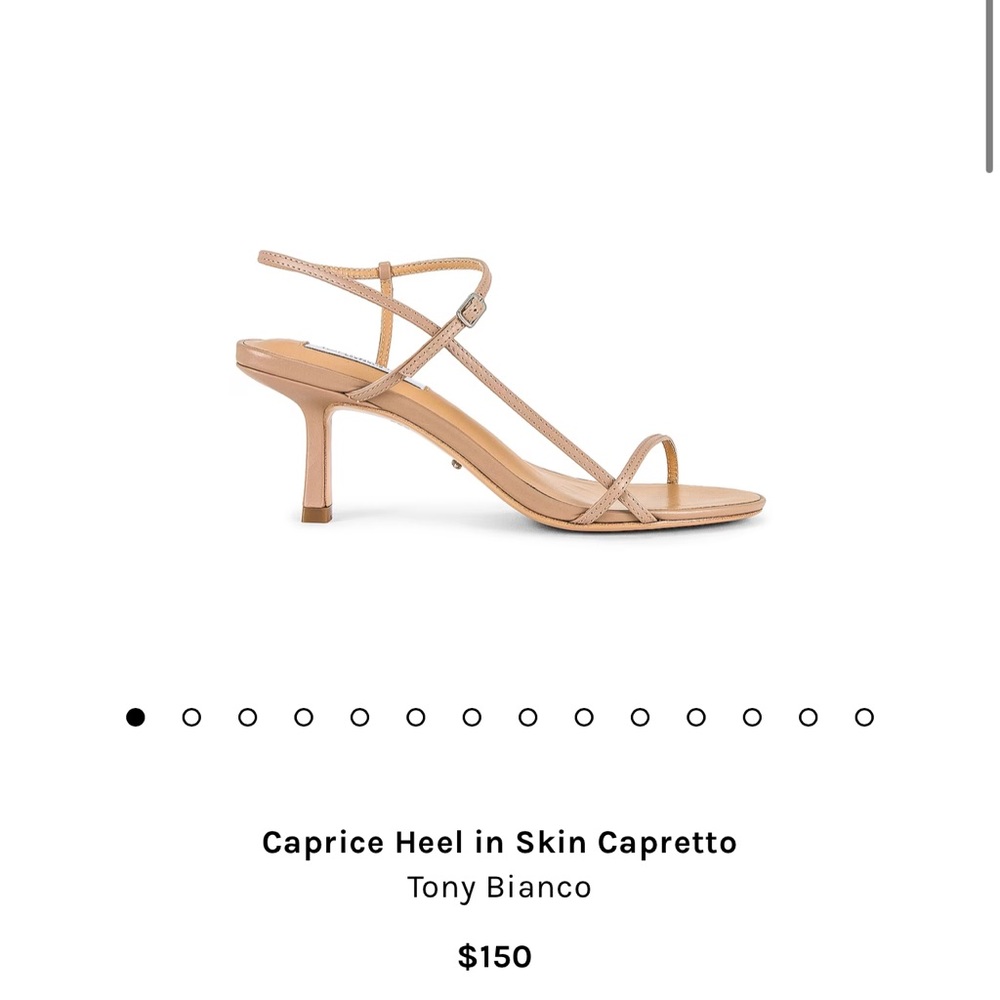 Tony Bianco Nude Heels